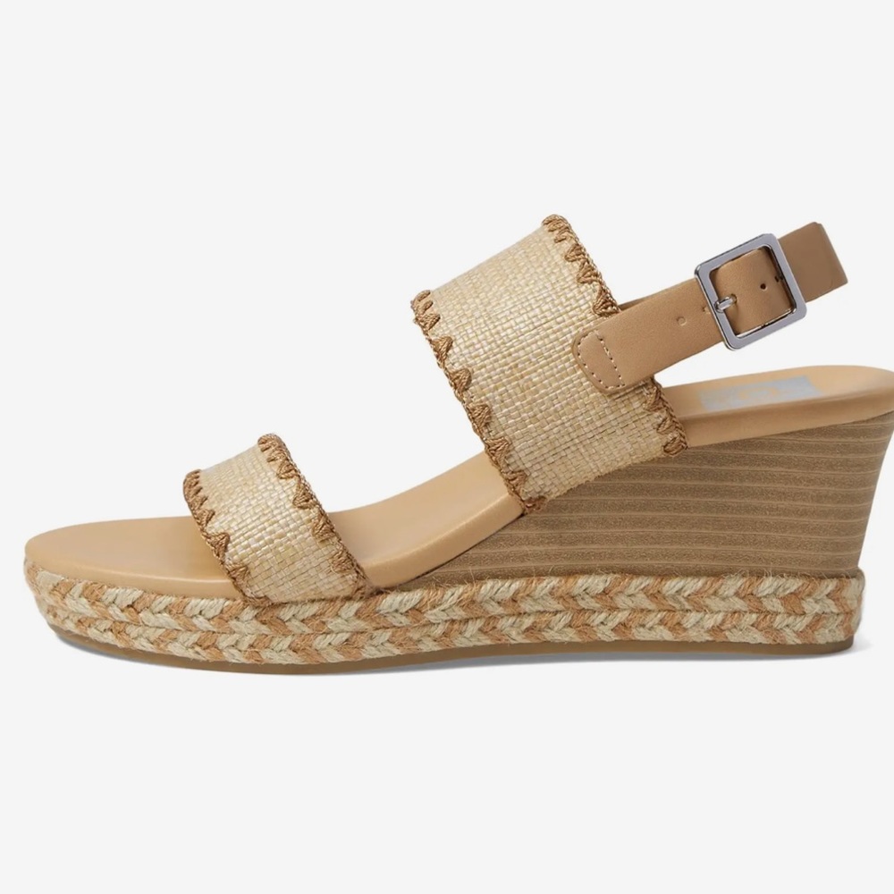 DV by Dolce Vita Enchant Women's Tan Wedge Sandals size 7.5 - Picture 4 of 16